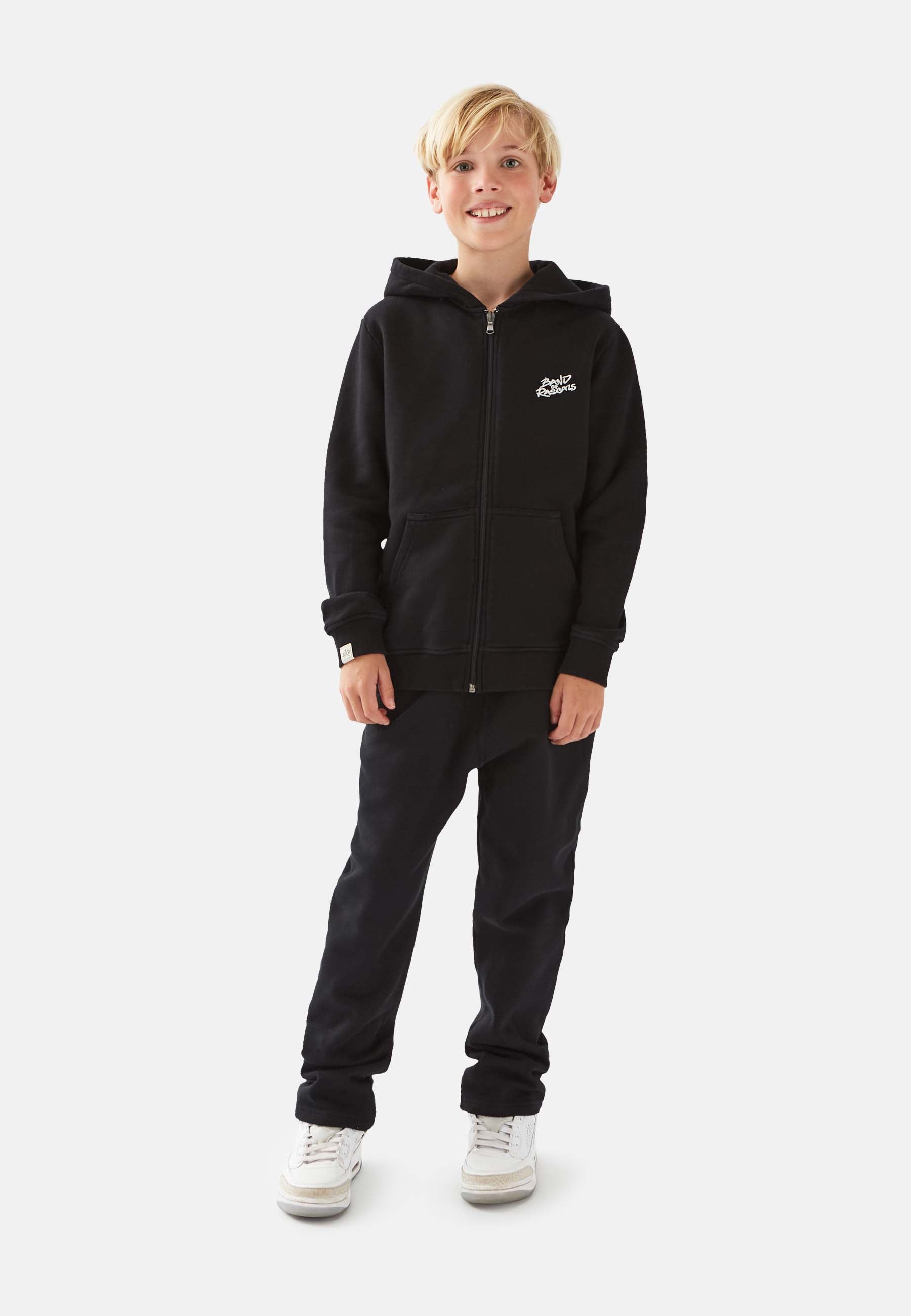 New School Zip Hooded