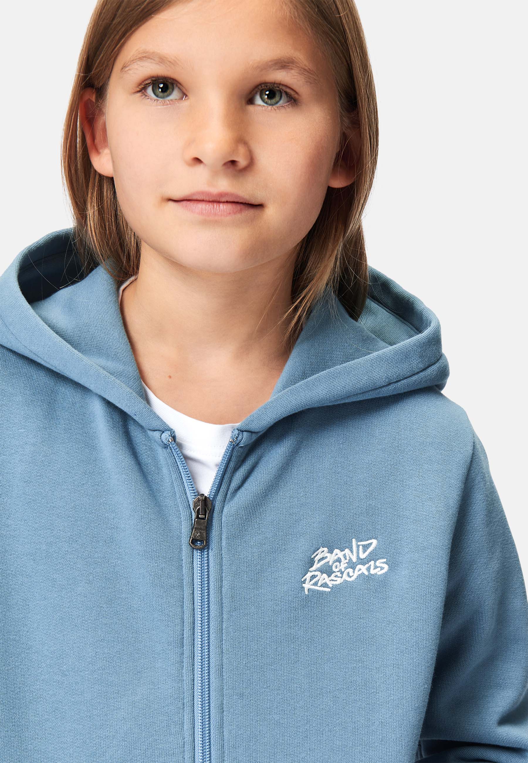 New School Zip Hooded