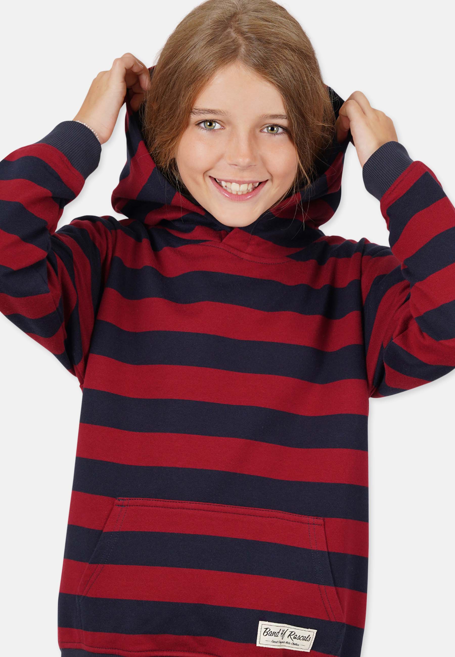 Striped Hooded