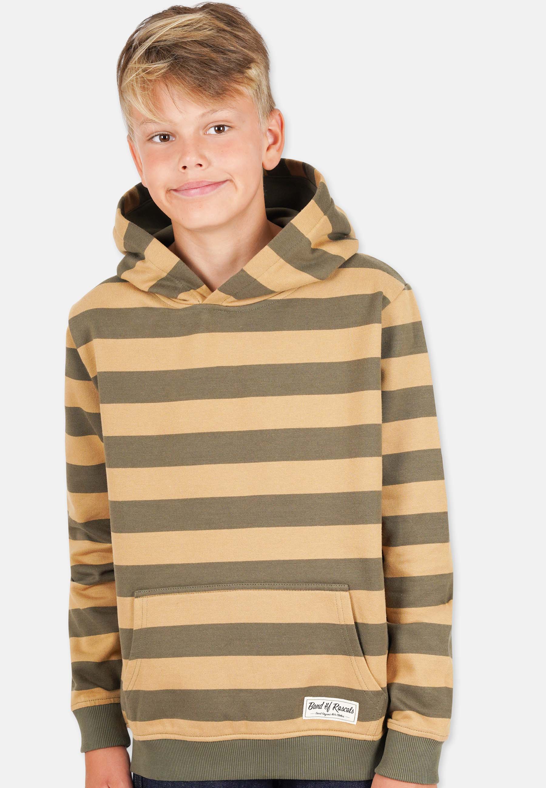 Striped Hooded