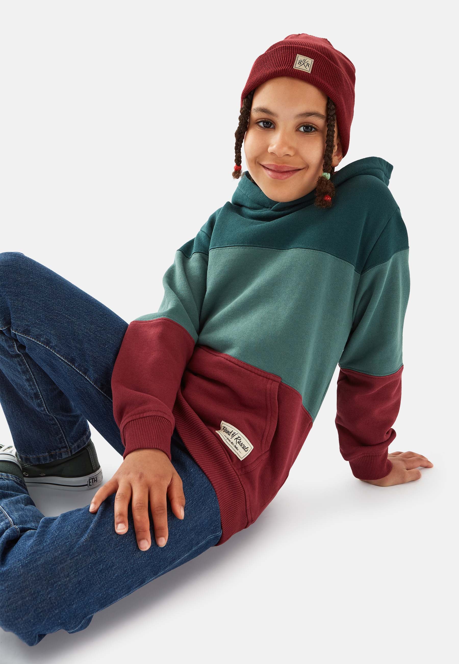3C Block Hooded