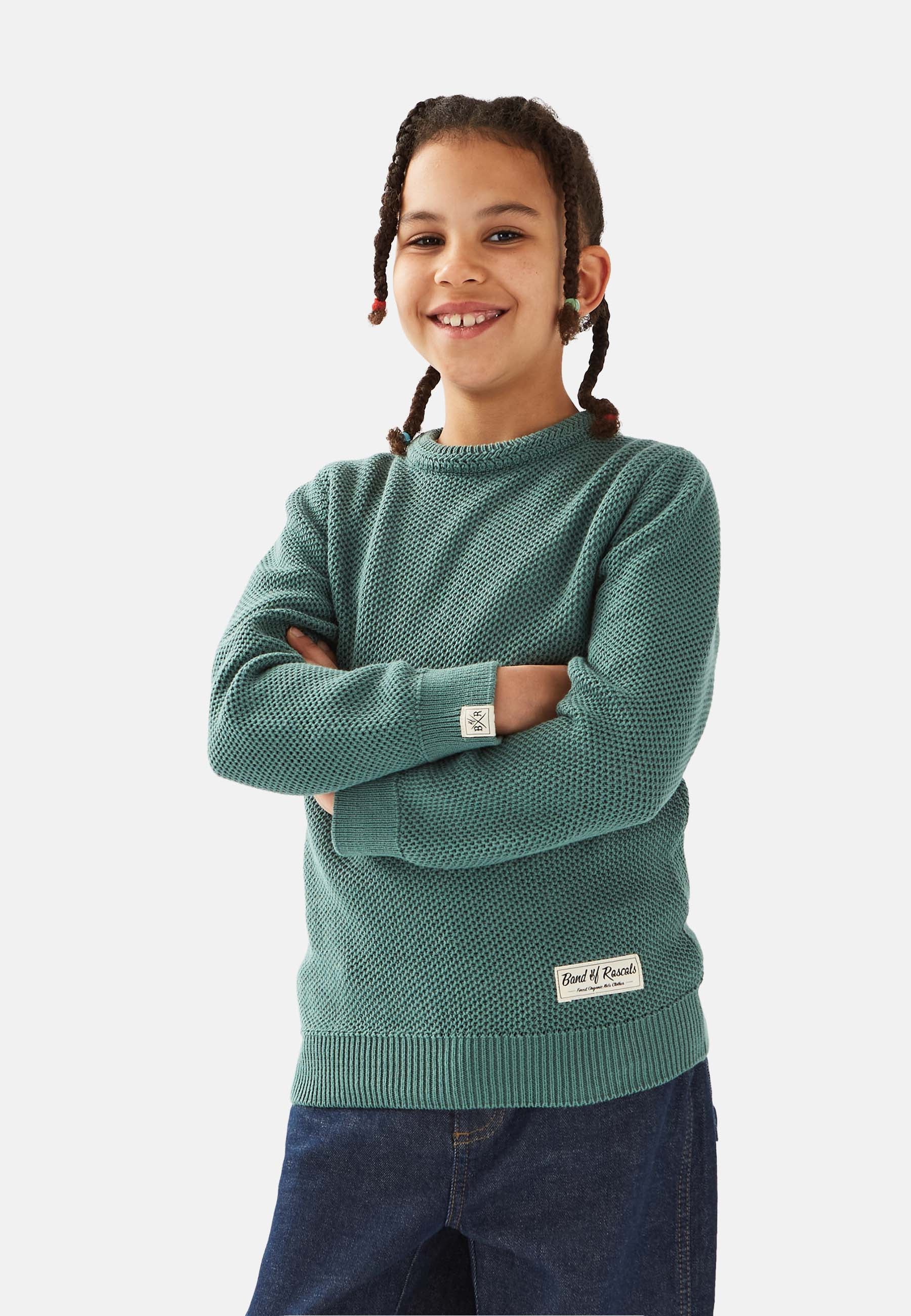 Waffle Pullover