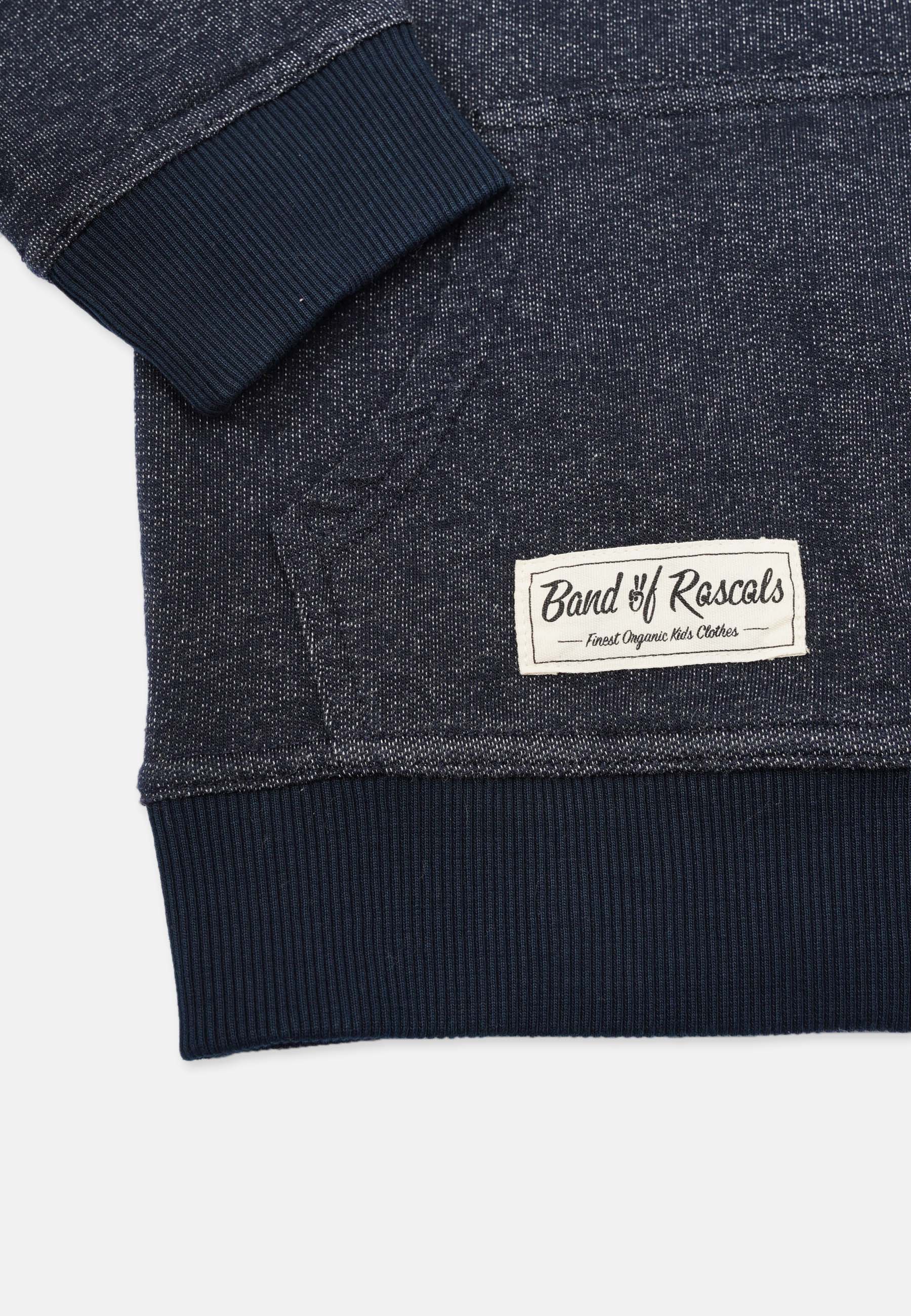 Denim Raglan Hooded