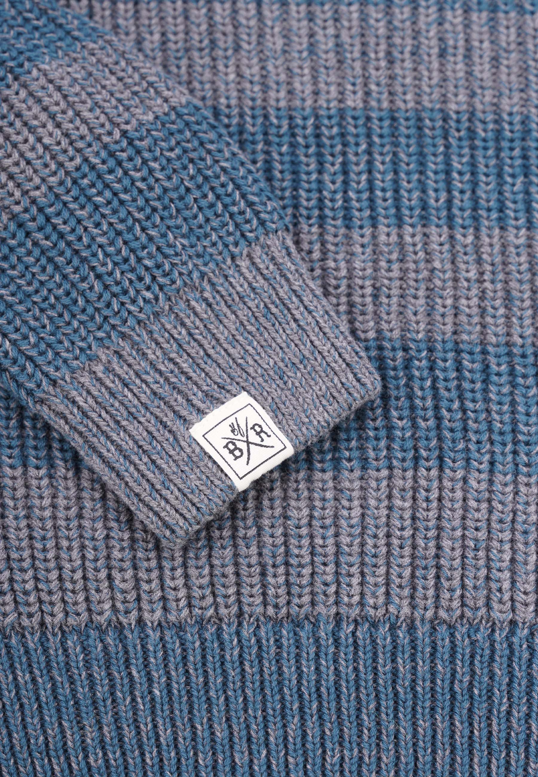 Striped Rib Pullover