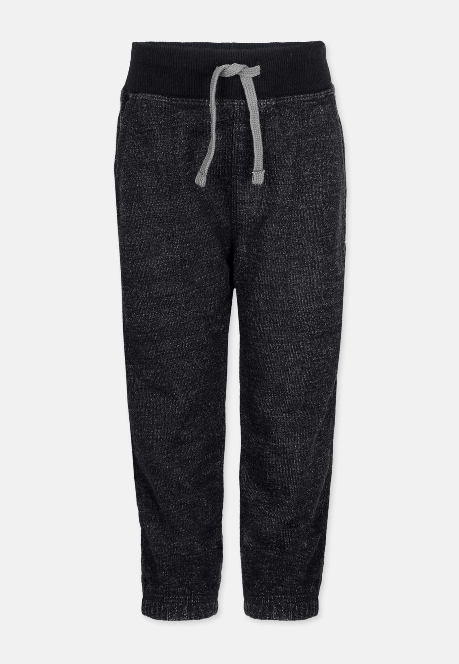Black slim leg joggers deals