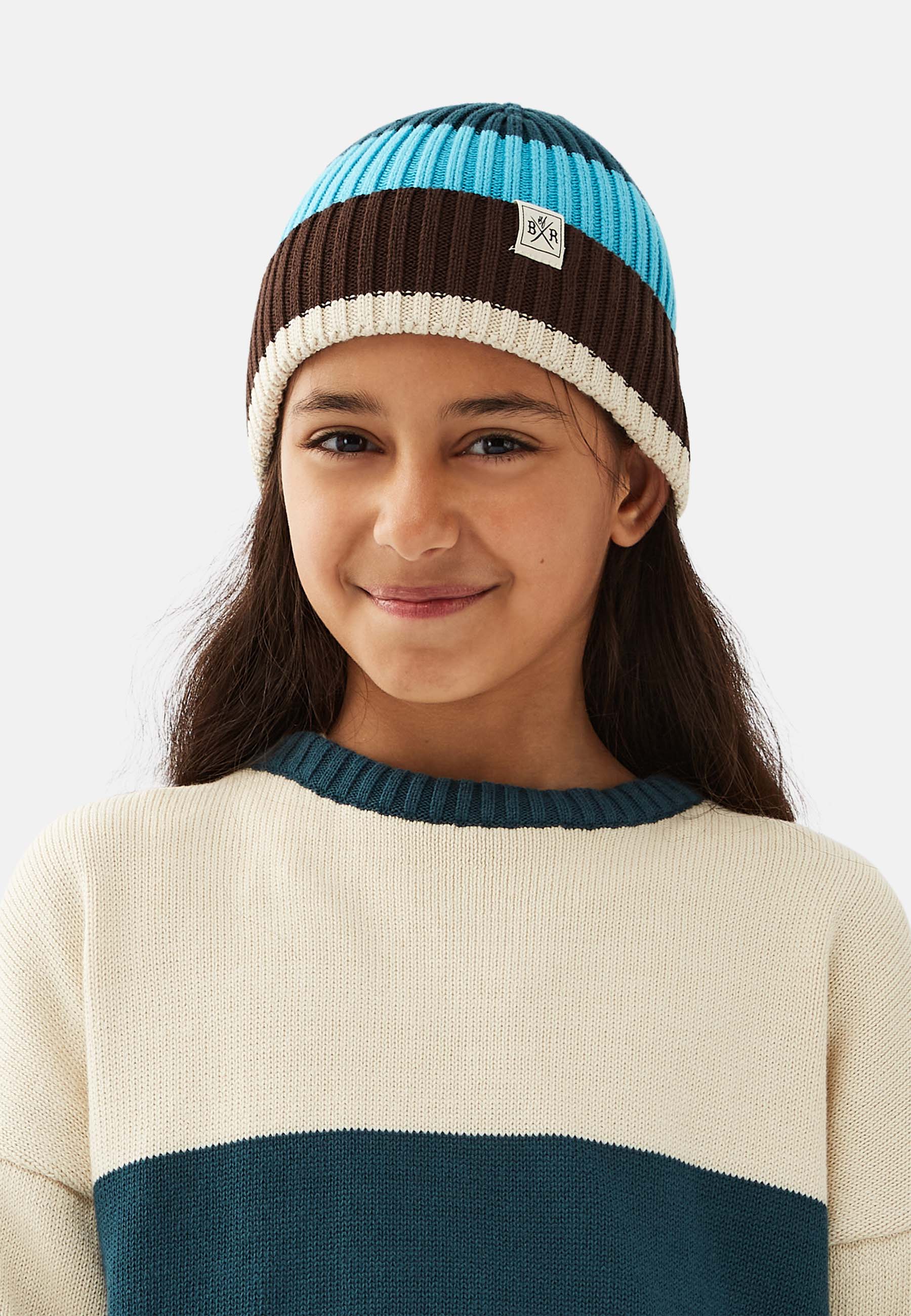 Block Rib Beanie