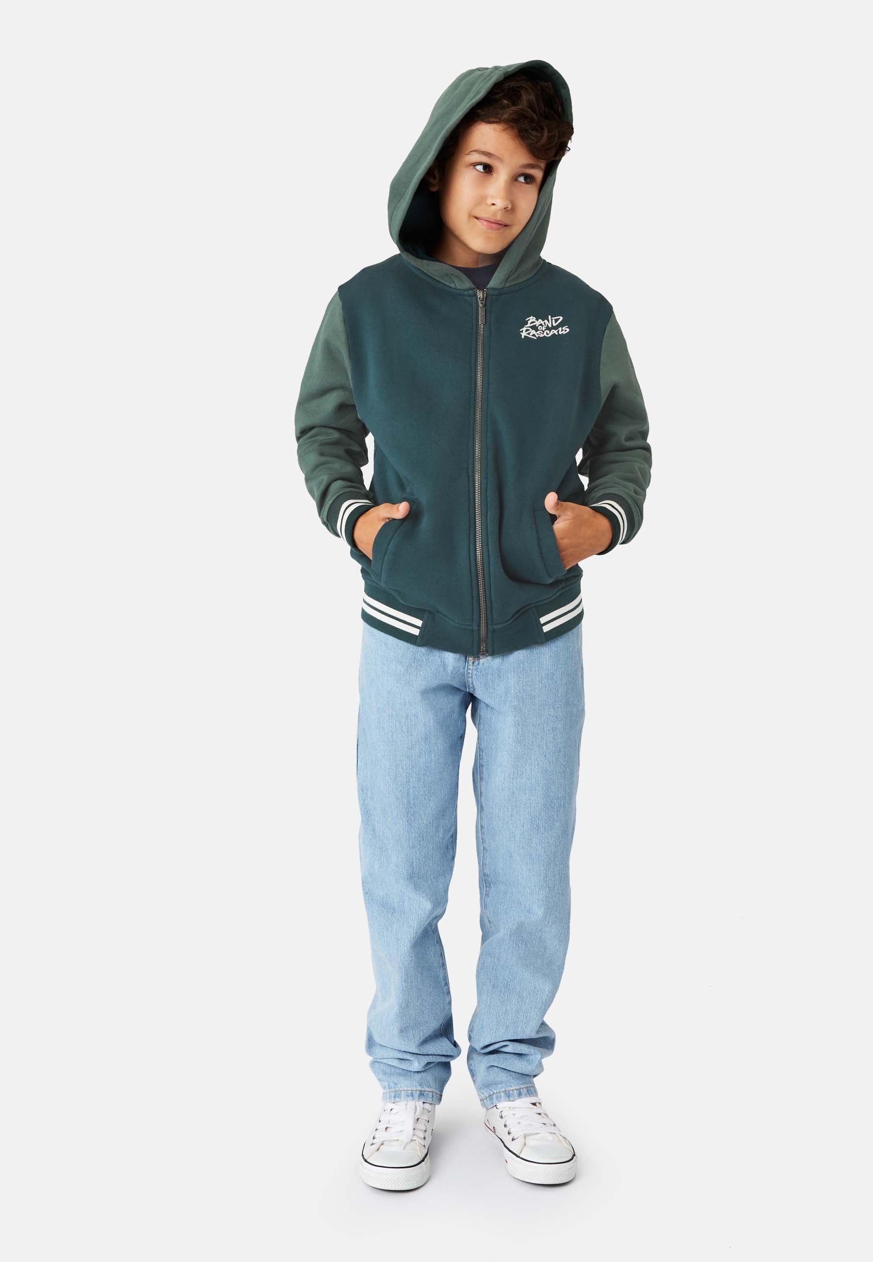 Signature Zip Hooded