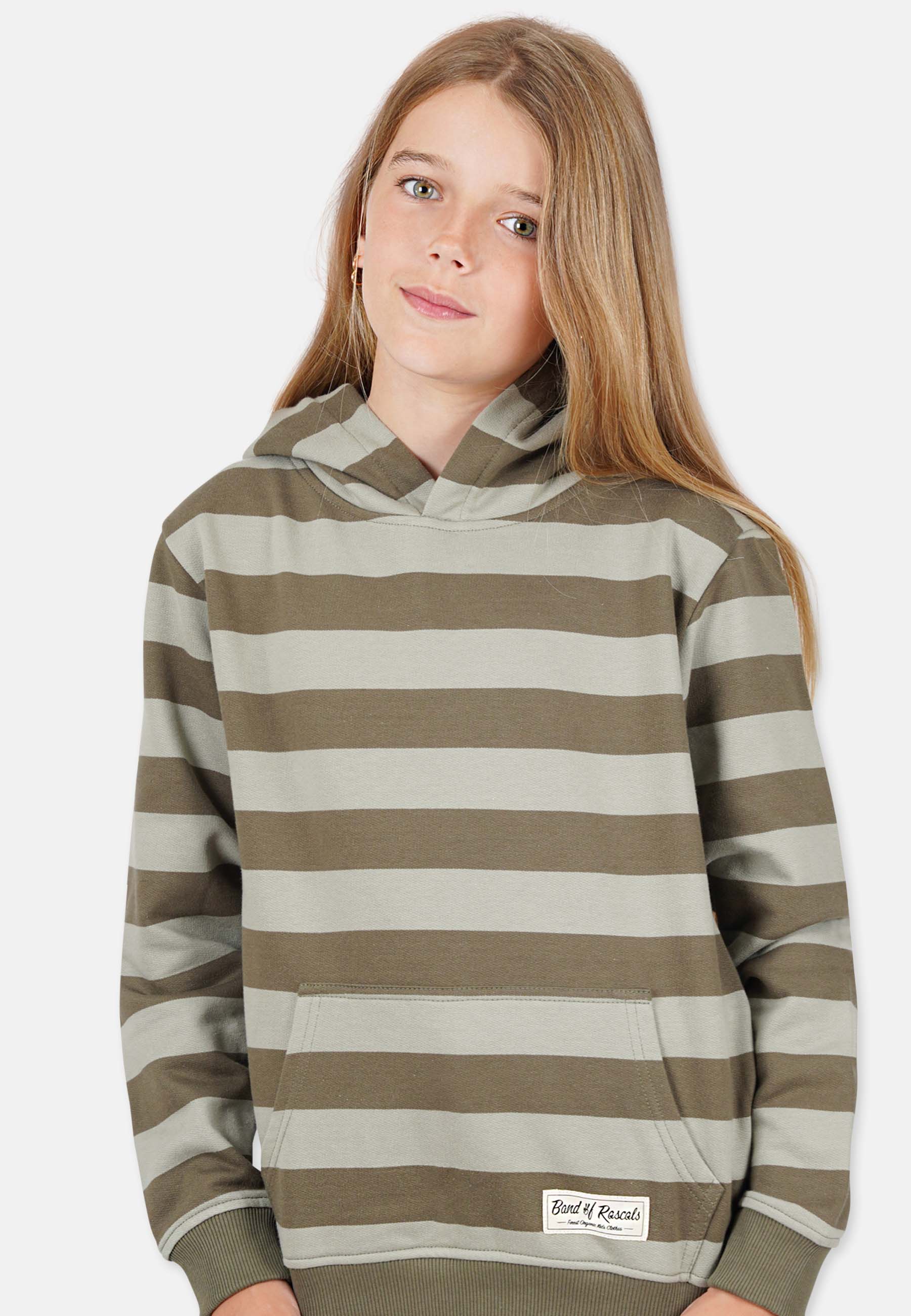 Striped Hooded