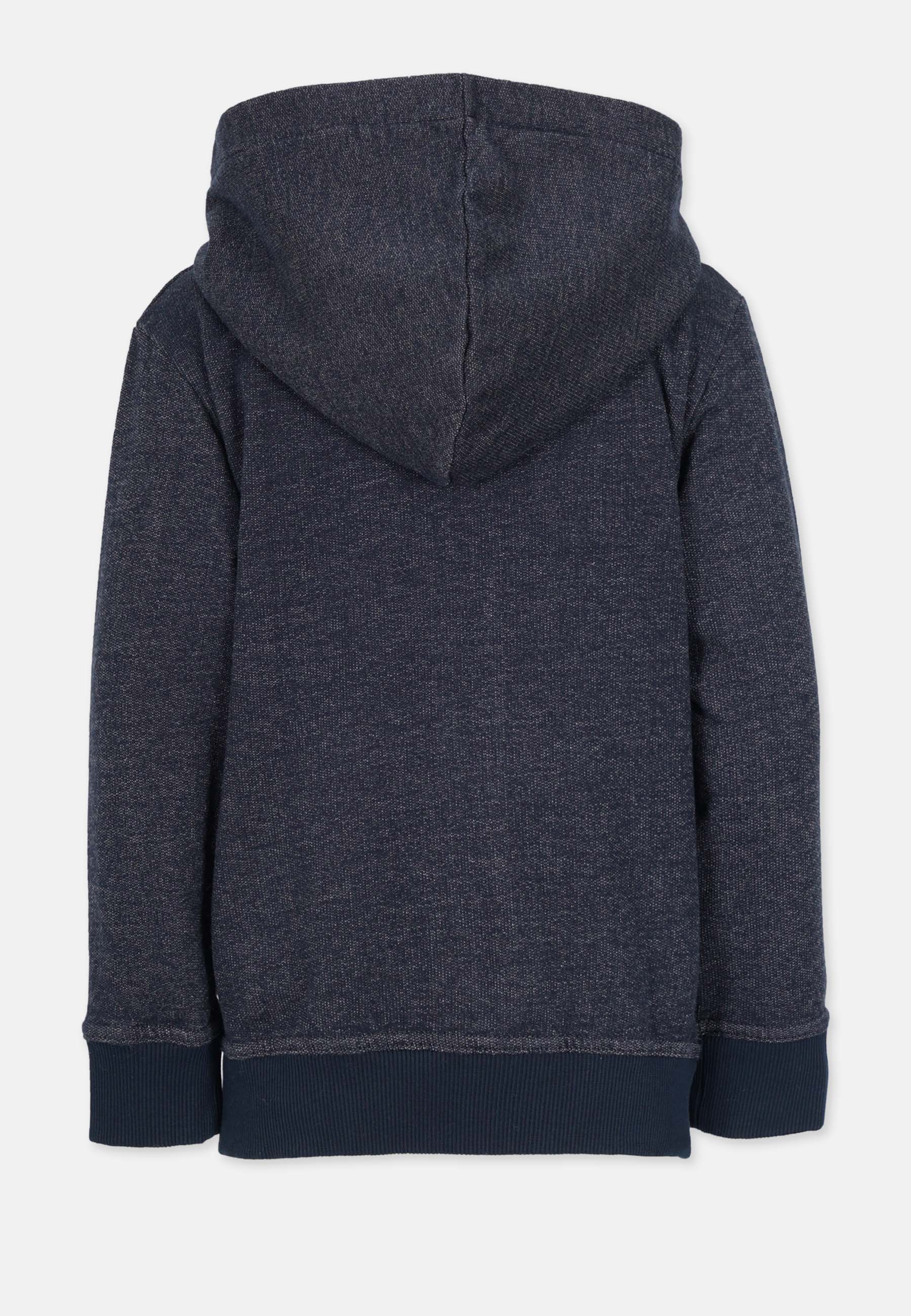 Denim Zip Hooded