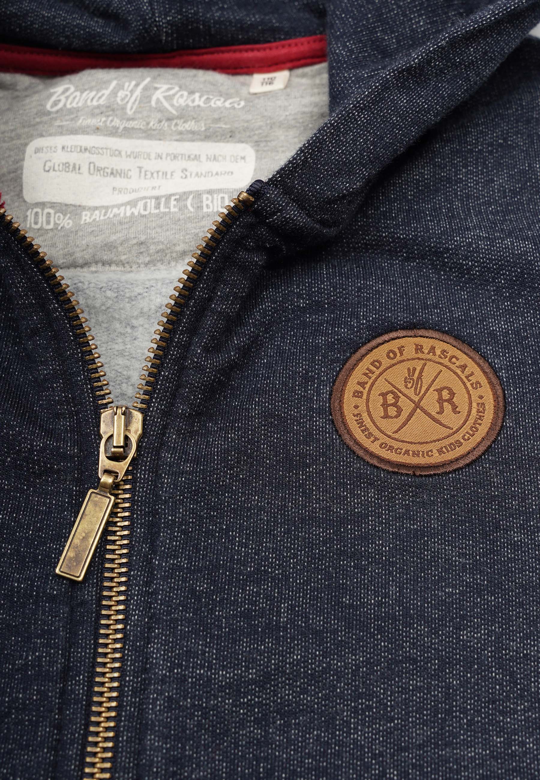 Denim Zip Hooded