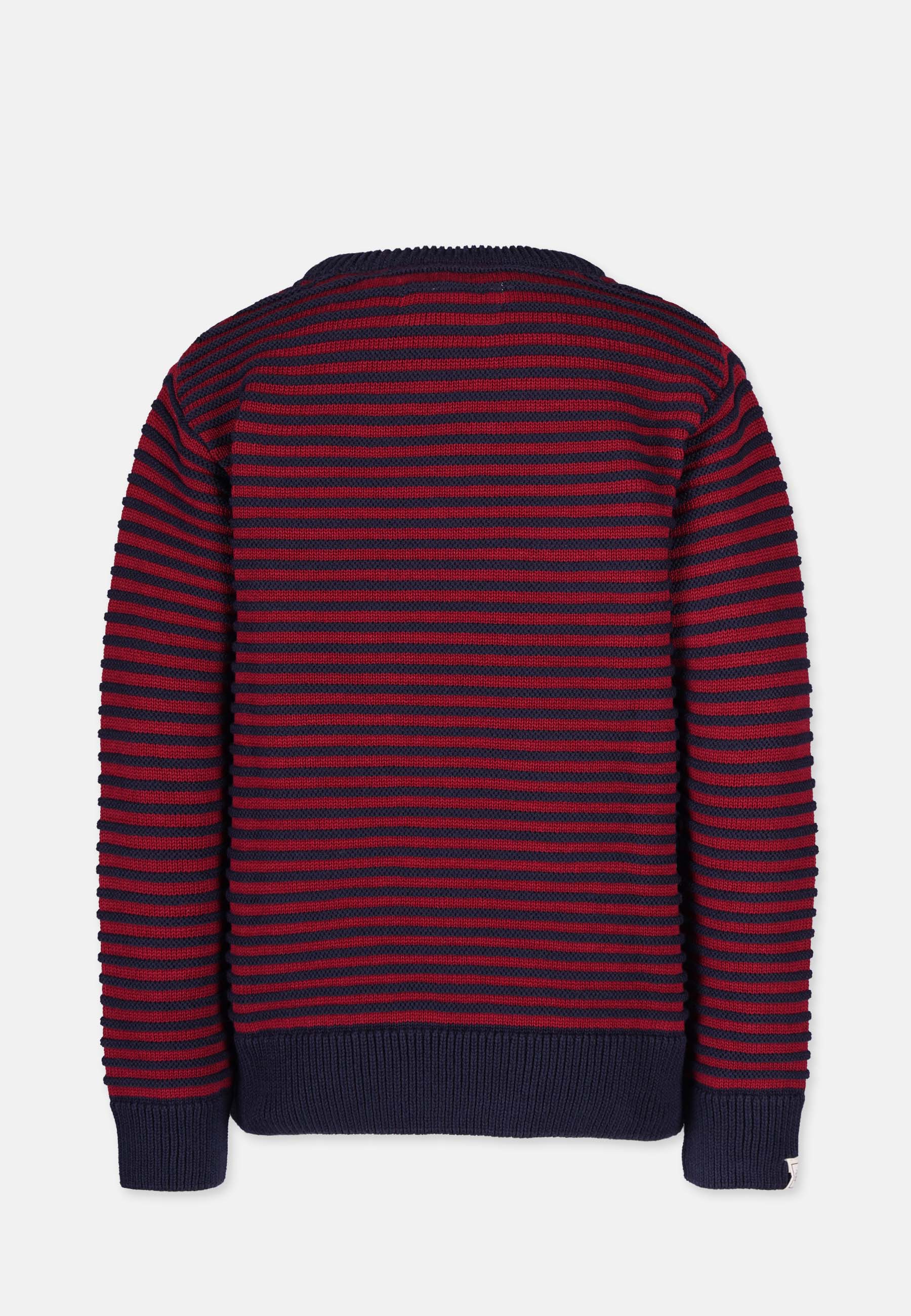 3D Stripe Pullover