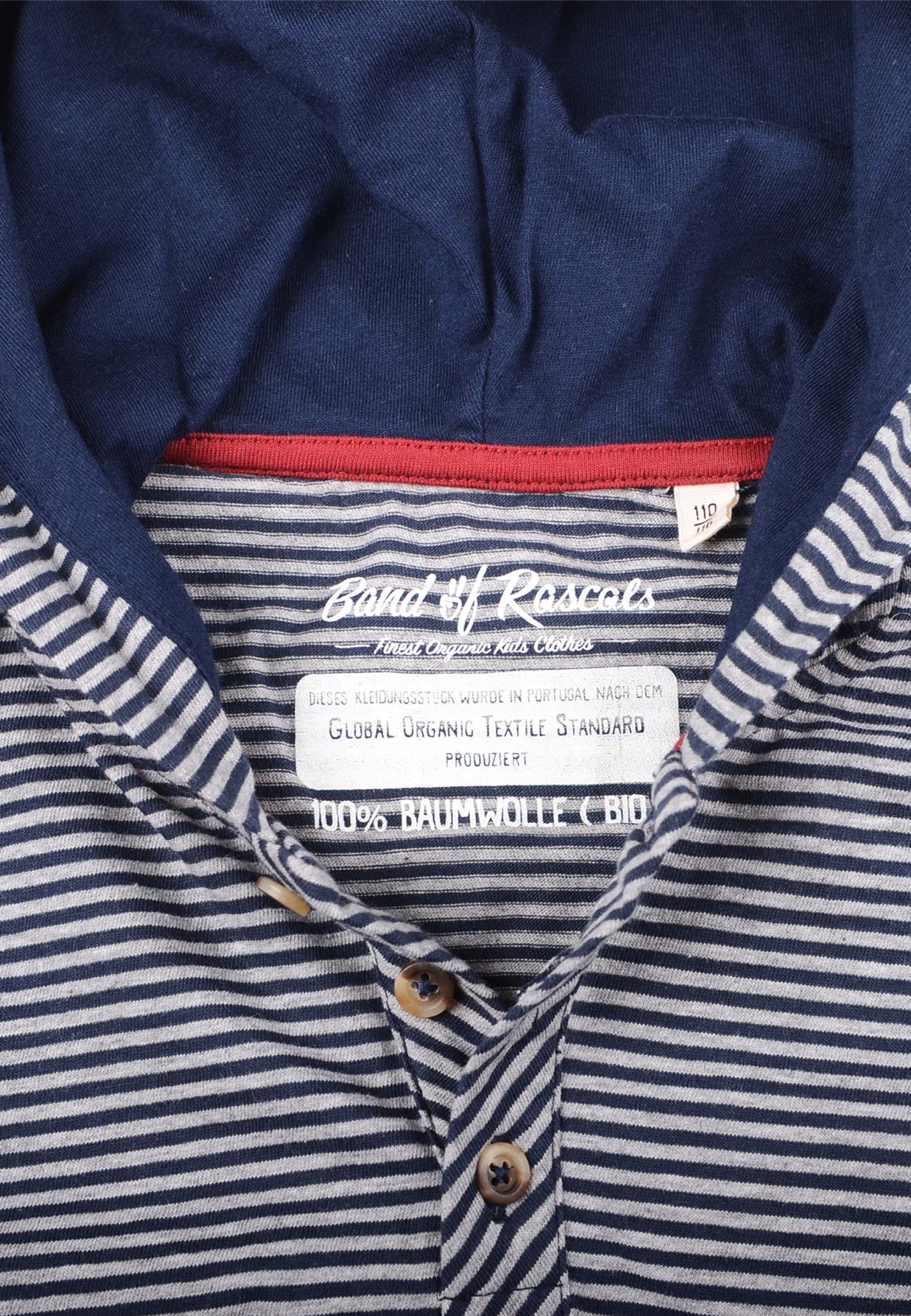 Striped Hooded Longsleeve