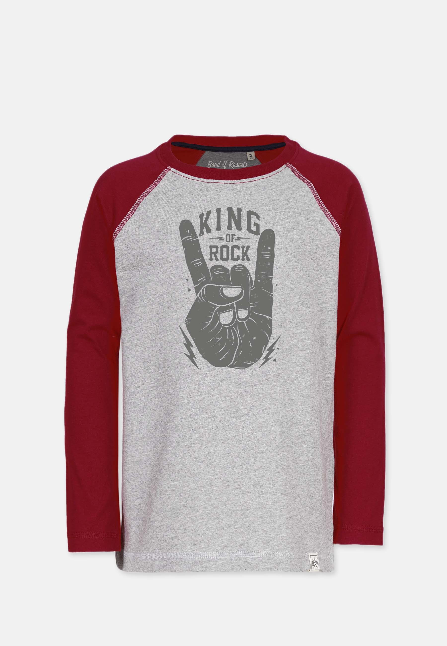 King of Rock Raglan Longsleeve